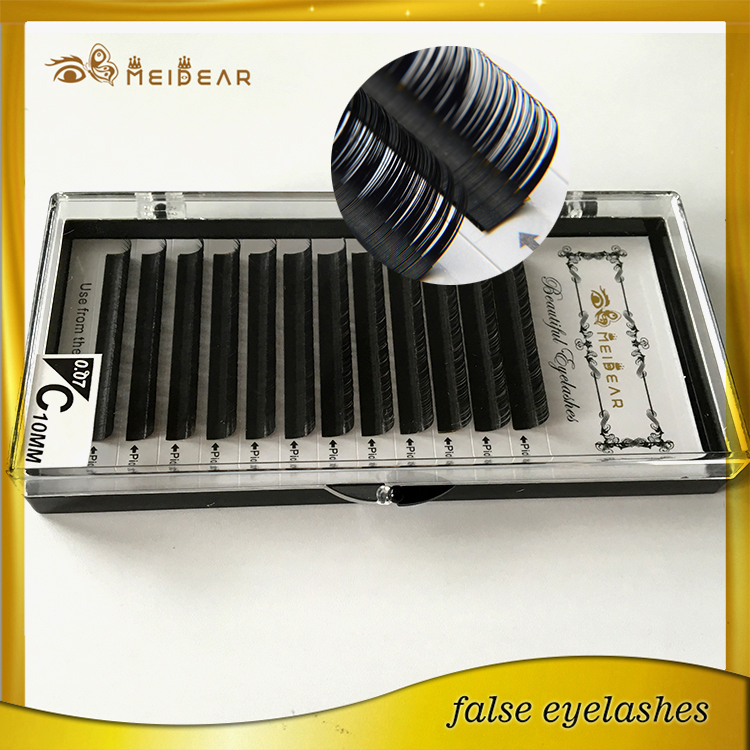 Individual lashes extensions with custom package from factory